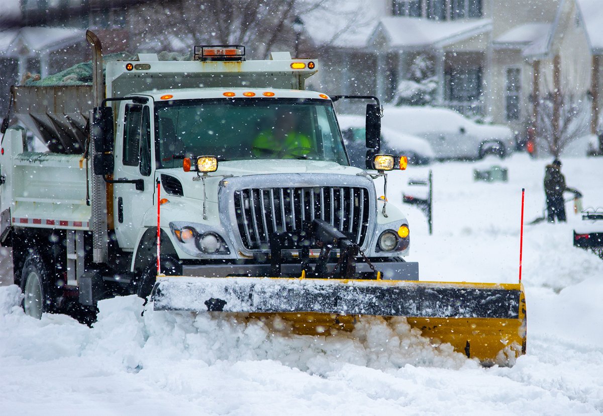 We'll have over 400 pieces of equipment to plow and treat during this upcoming storm. We expect the heavy snow will ease Tuesday morning and we'll do our part to clear the roads as much as possible. Plan extra time for travel.