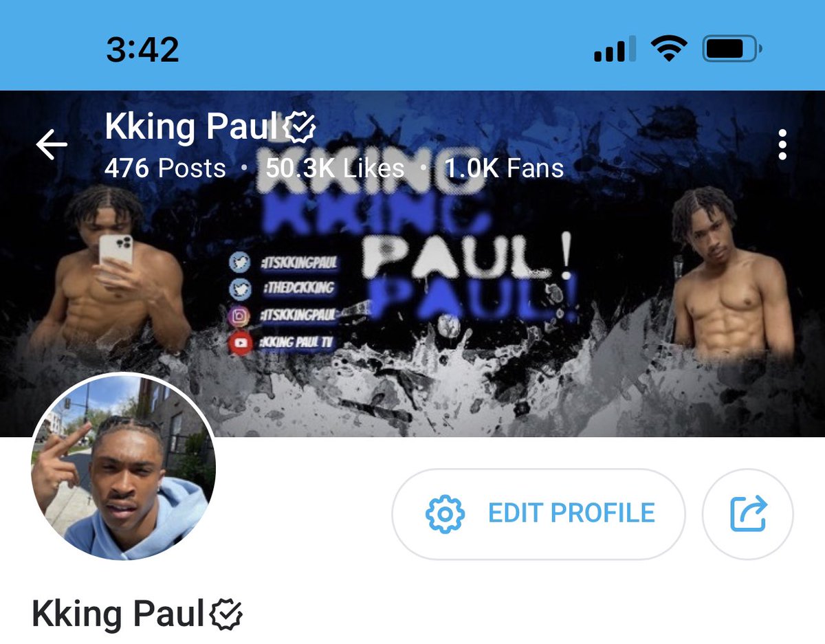 ♑︎ 𝒦𝓀𝒾𝓃ℊ 𝒫𝒶𝓊𝓁 ♔ on Twitter: "We hit 1,000 Subscribers over night! I am truly honored and