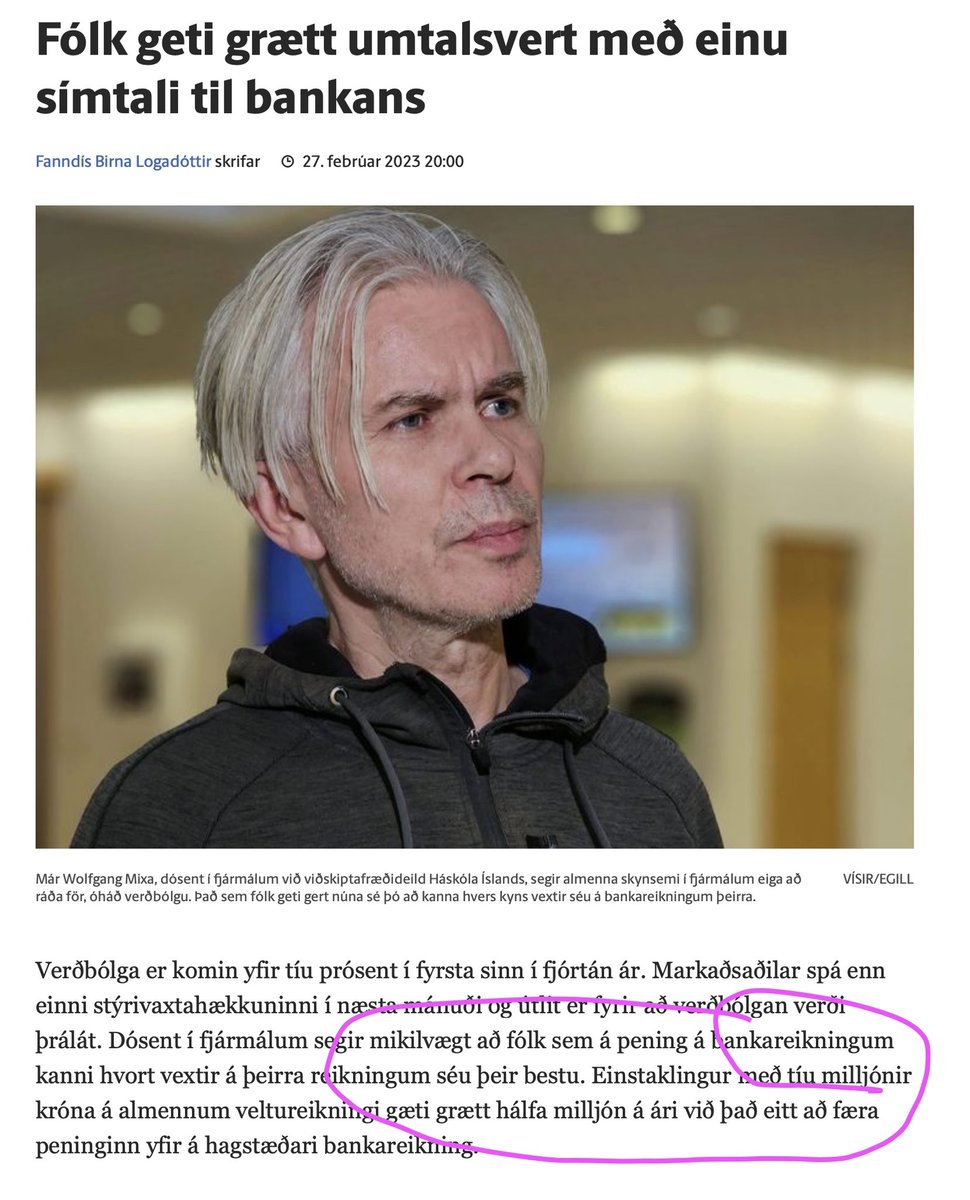 Djö.. snillingurinn takk- nú verð ég loksins ríkur