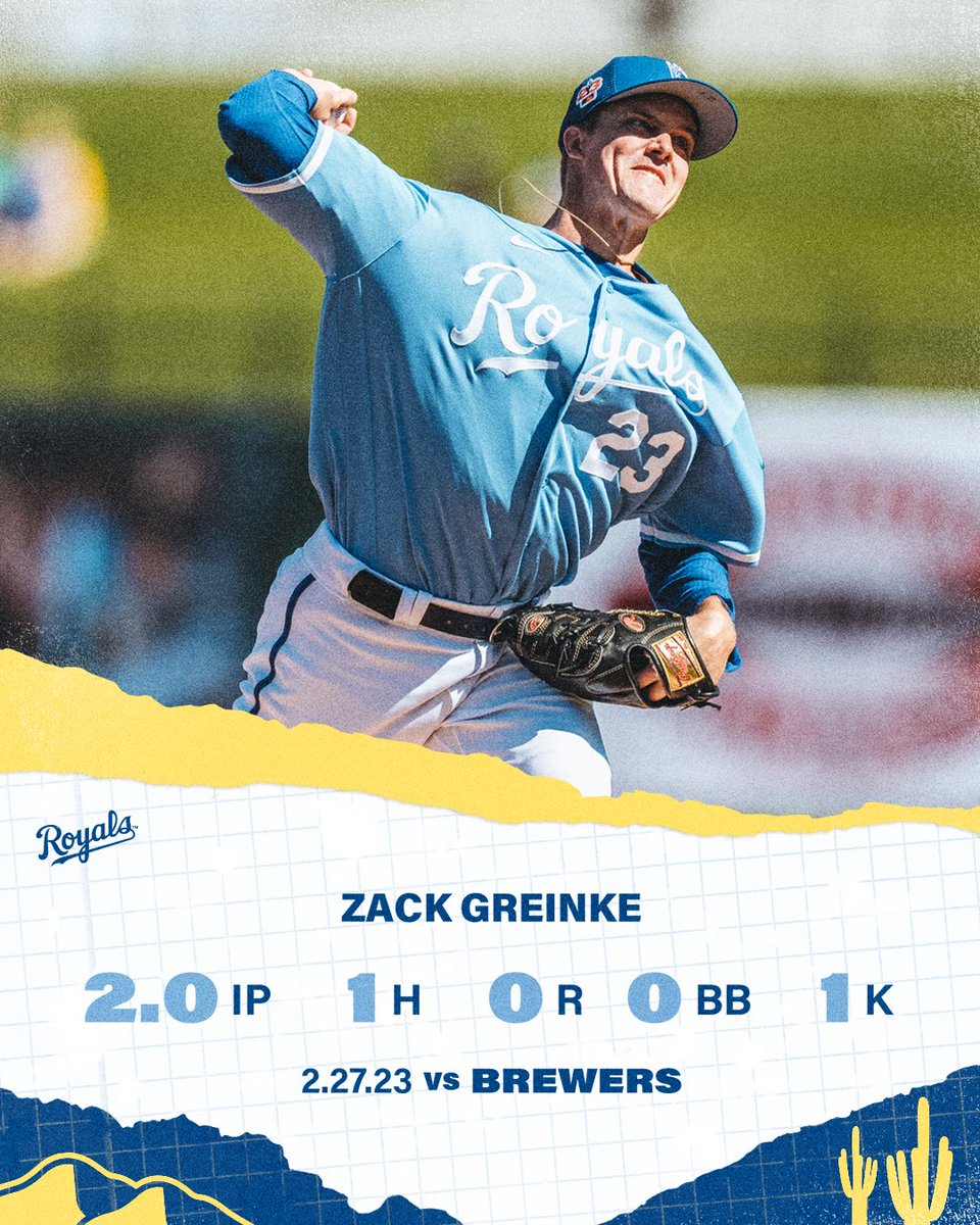 Royals's tweet photo. Happy first Greinke Day of 2023.

#RoyalsST https://t.co/HiSYsWiLAr