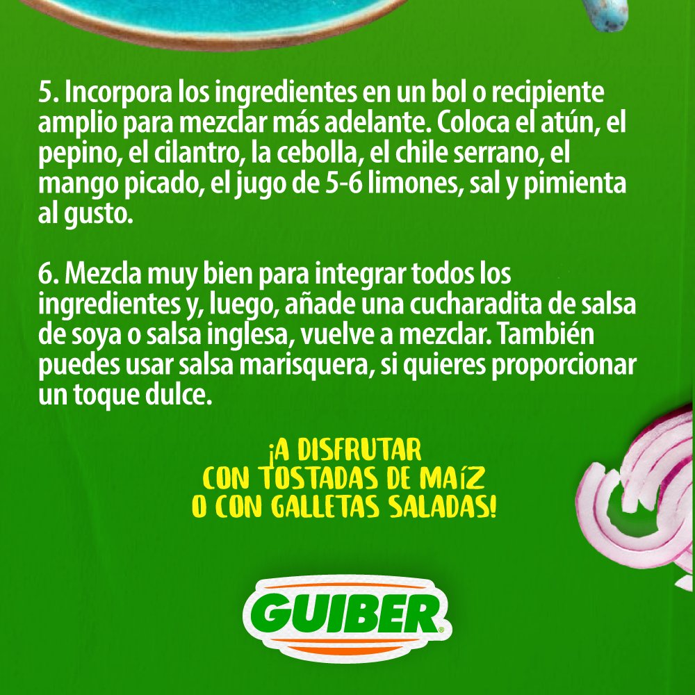 guibermx's tweet photo. Si tienes antojo de algo fresco, rico y rápido de preparar, esta receta de #ceviche de atún estilo Sinaloa te va a encantar. 

#Guiber #Receta #MeHaceLaVidaFácil #Sinaloa https://t.co/hQZ0sFSU99