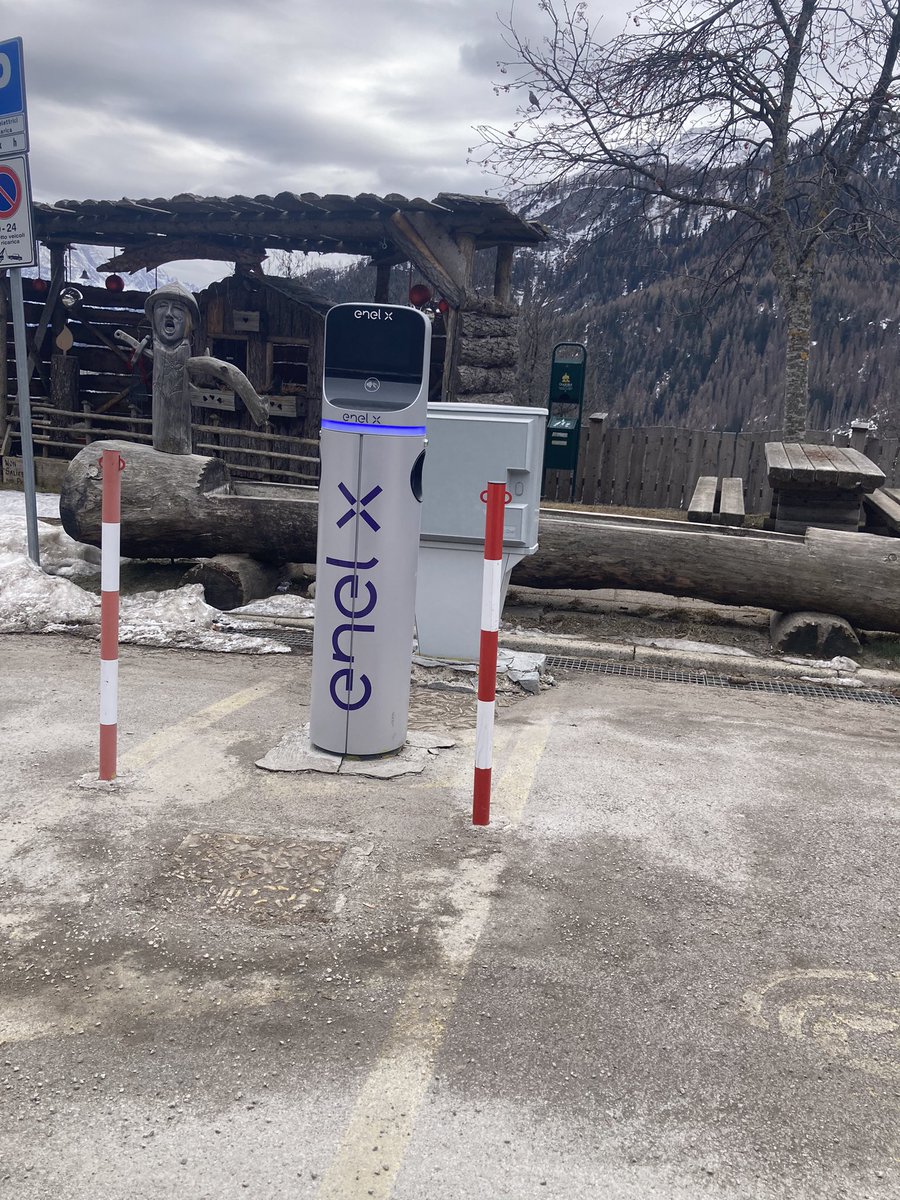 Italy is advanced…..in the Middle of the Dolomites…..