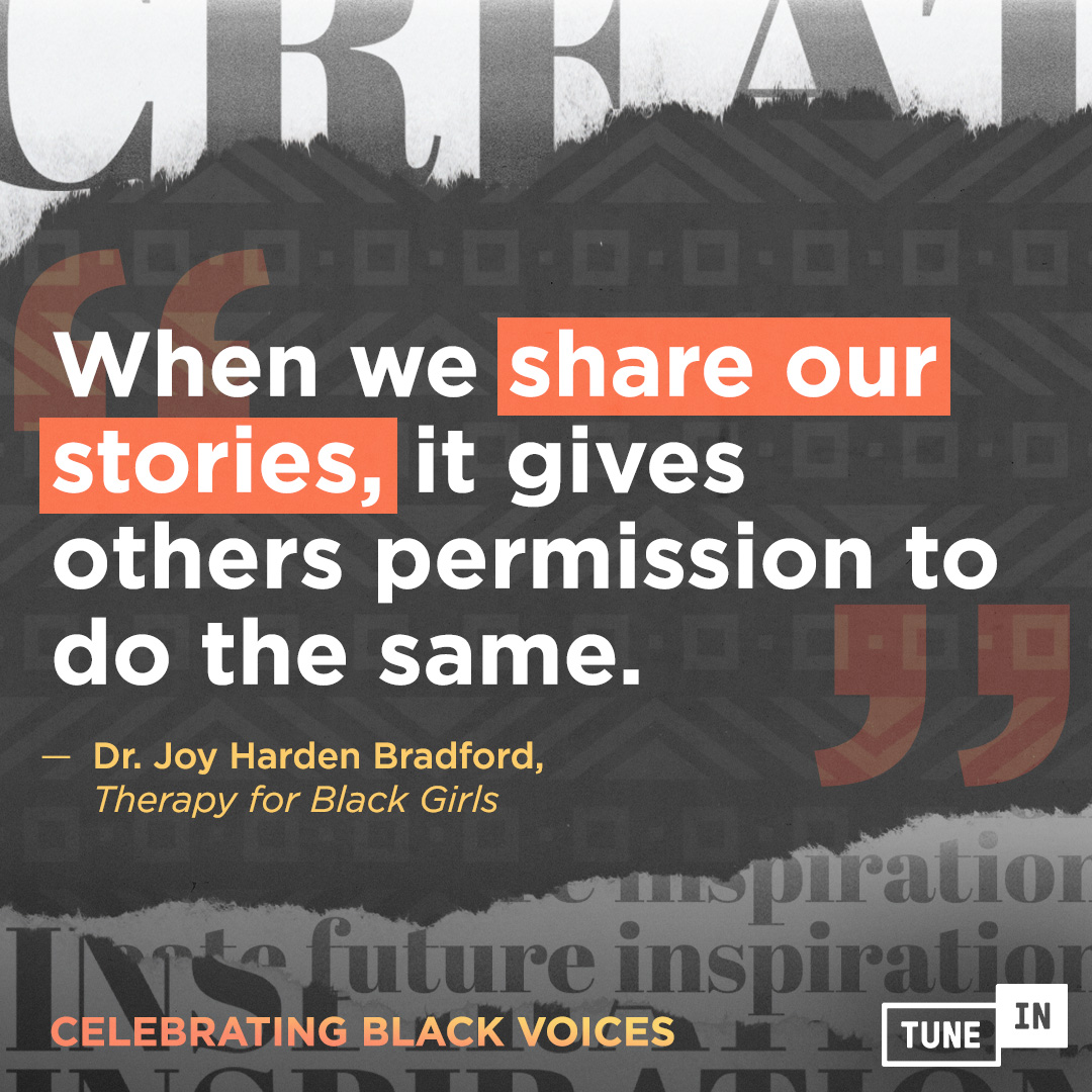 Celebrating black voices one podcast at a time, starting with @therapy4bgirls with @hellodrjoy 🎙 #TBGinSession #BlackHistoryMonth listen.tunein.com/celebratingbhm