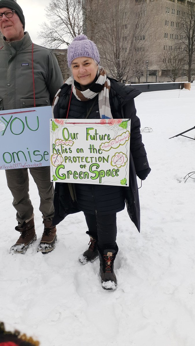 Our toes were cold but the participation in yesterday's Queen's Park rally was heart warming #repealbill23 #stopsprawl #savewetlands #stopthe413