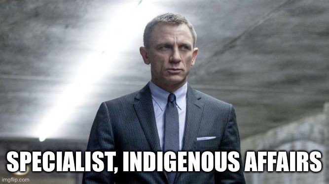 My title changed at work. I’m now…