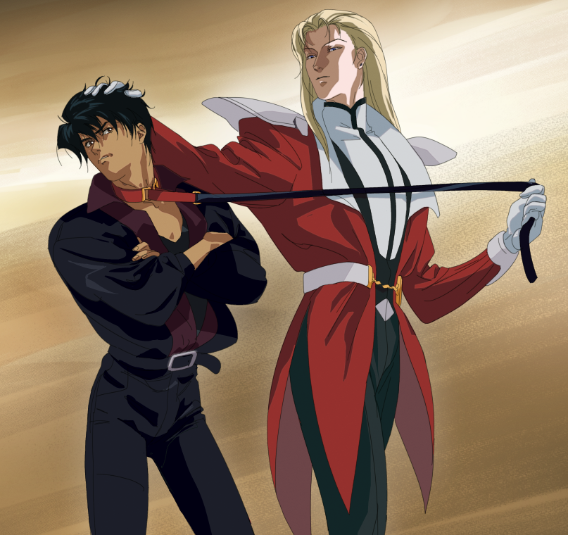 KernelOGF's tweet photo. Pinned Tweet 'cause even If I'm indifferent to advertising my stuff, this account is starting to look like a legit artist one so :
Kernel, whatever pronouns,
I do BL fanarts and reblog cyberpunk and animation related stuff. Currently deep into Ai no Kusabi so be aware I guess https://t.co/RV5BowAKgf