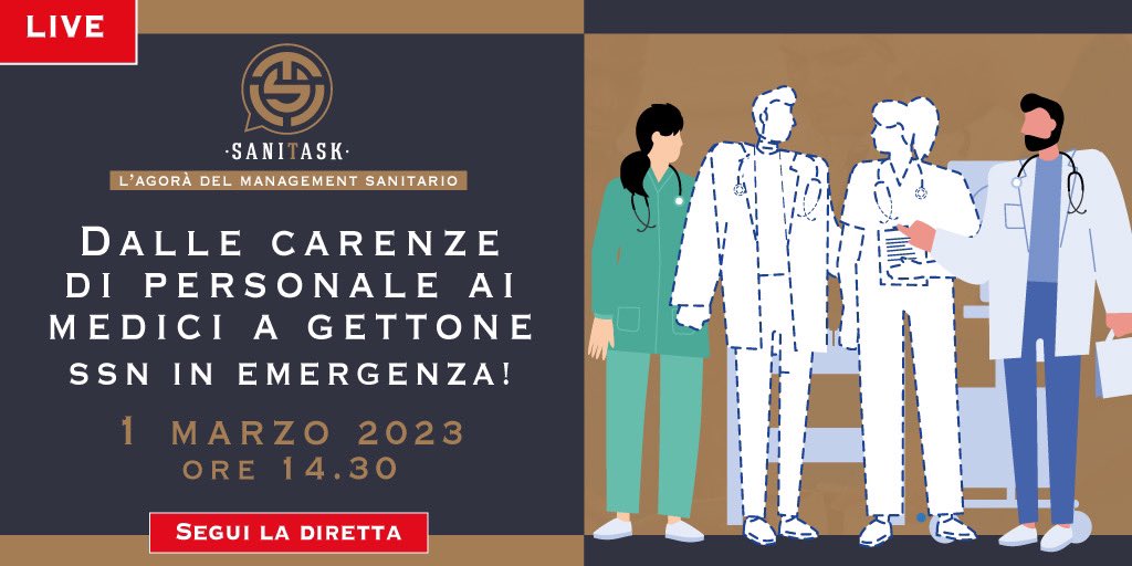 PopSci_italia's tweet photo. 📌#SANITALK di #SANITASK - Dalle carenze di personale ai medici a gettone, SSN in emergenza!
⏱️mercoledì 1 marzo ore 14.30
🗓️aggiungi al calendario e segui la diretta qui👉🏻 https://t.co/5axNg3Di1A #liveSICS @AlfasigmaSpa #popscitalia #qsanit https://t.co/AhmQYr5D9f