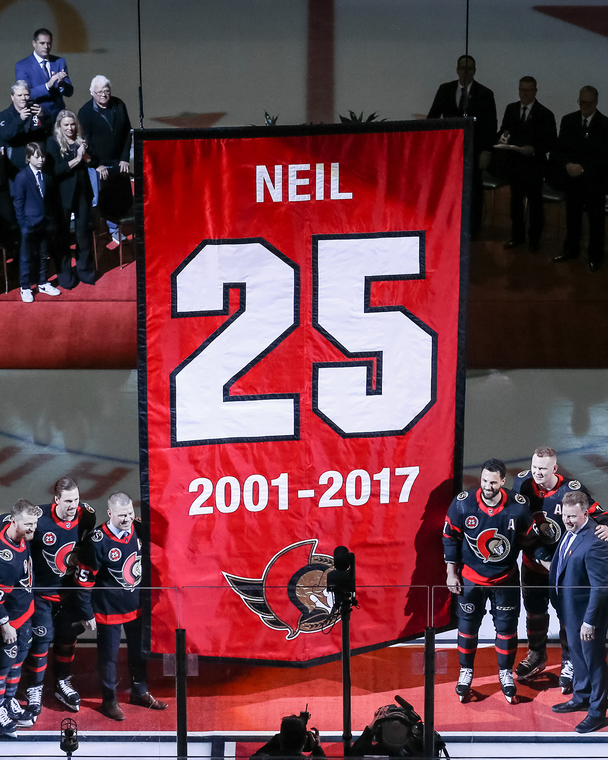 Chris Neil Full Jersey Retirement Ceremony 