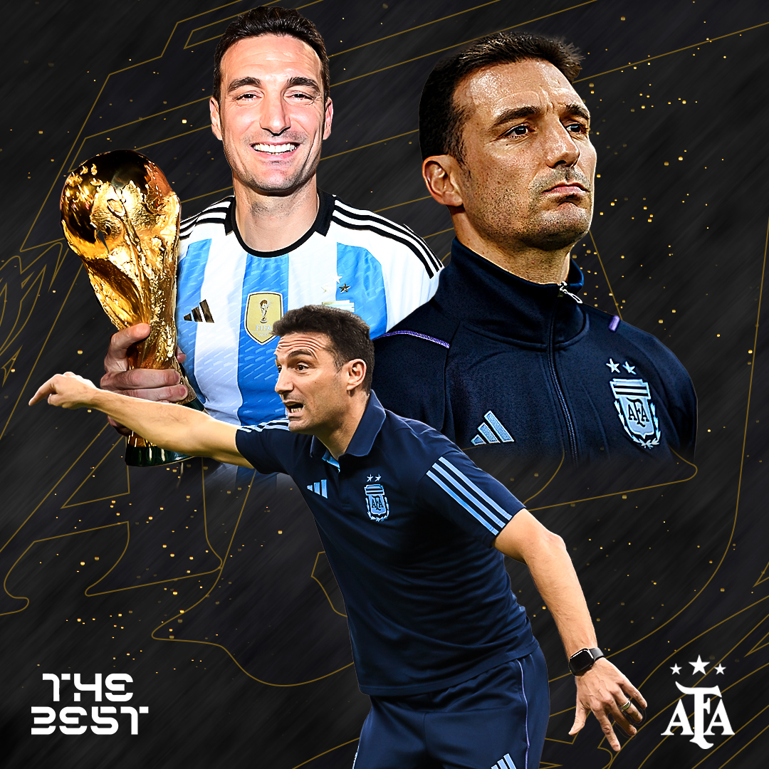 Lionel Scaloni es el #TheBest 🏅 entre los entrenadores 

¡Merecido, campeón!

📋 bit.ly/3xXwbXb