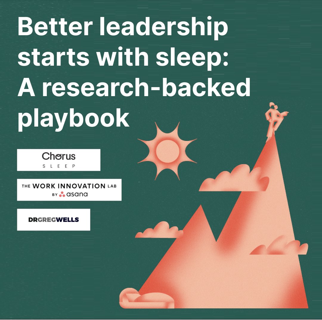 aliabramovitz's tweet photo. 🎉  Excited to share our @ChorusSleep study with The Work Innovation Lab by @Asana + @drgregwells. It illuminates sleep’s relationship to collaboration + insights to boost work effectiveness, employee engagement, and collaboration in your organization. https://t.co/tHhzjjgyjE https://t.co/bGiPedy0EG