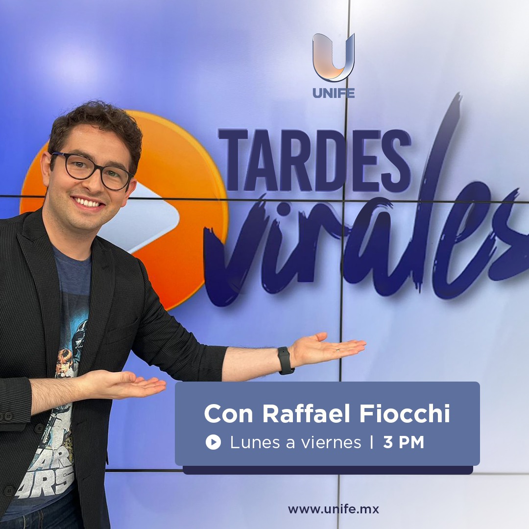 UnifeMx's tweet photo. ¡Un programa para toda la familia donde no pararás de reír! 😆 En compañía de @RaffaelFiocchi y recuerda estar en contacto con nosotros a través de #TardesVirales en todas nuestras redes 📱 por el 8.3 de tu #TvAbierta y en nuestra página web https://t.co/4puhZzVjOF 📺💻😃 https://t.co/TdTYp2vIGF