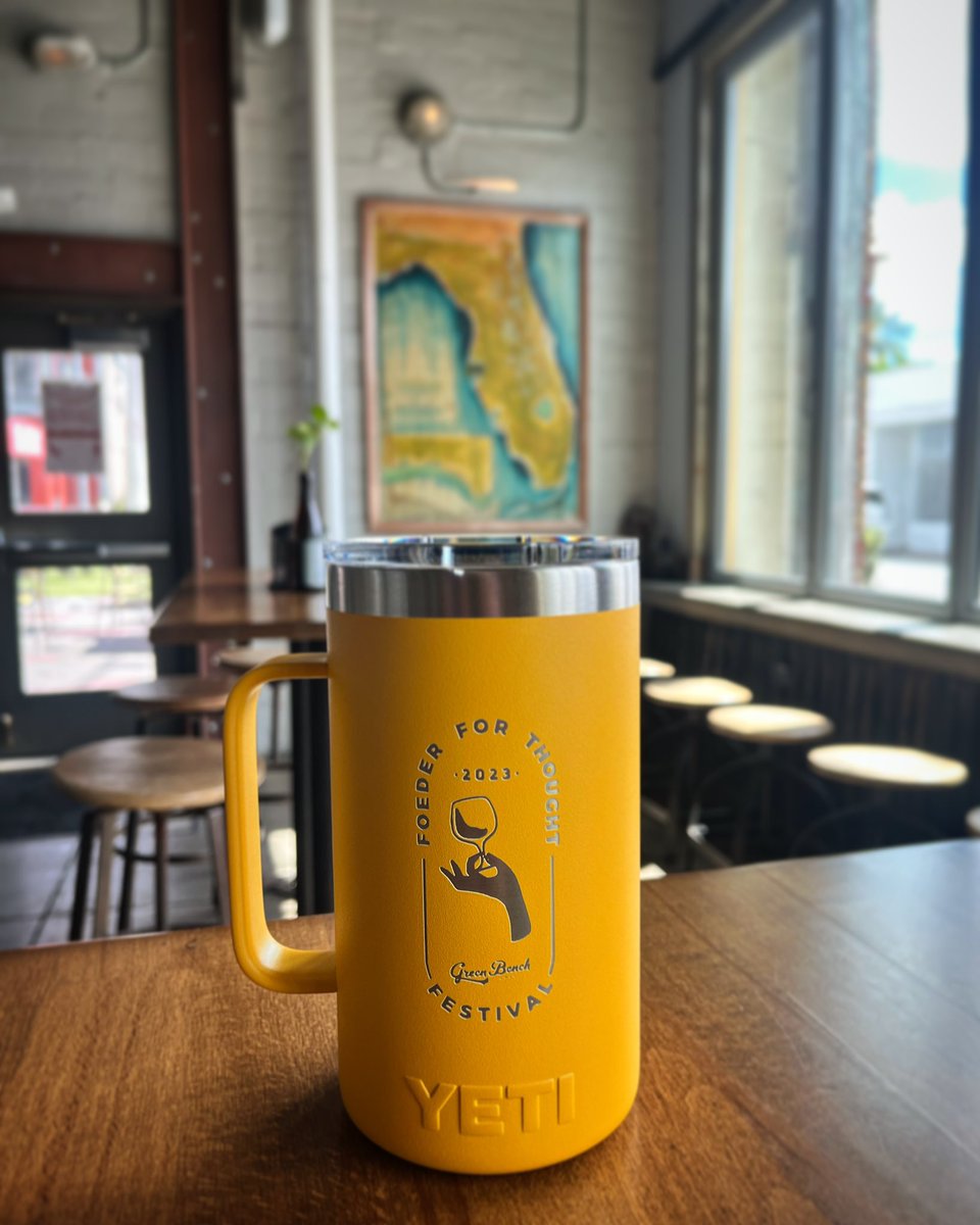 Green Bench (@greenbenchbrew) on Twitter photo Foeder for Thought is less than two weeks away! Introducing this year’s commemorative ticket holder’s drink-ware, brought to you by our sponsor, <a href="/yeti/">Dustin Kimmel</a>. This event is open to the public, but If you’re interested in getting one, VIP tickets are still available on our website. Foeder for Thought is less than two weeks away! Introducing this year’s commemorative ticket holder’s drink-ware, brought to you by our sponsor, <a href="/yeti/">Dustin Kimmel</a>. This event is open to the public, but If you’re interested in getting one, VIP tickets are still available on our website.