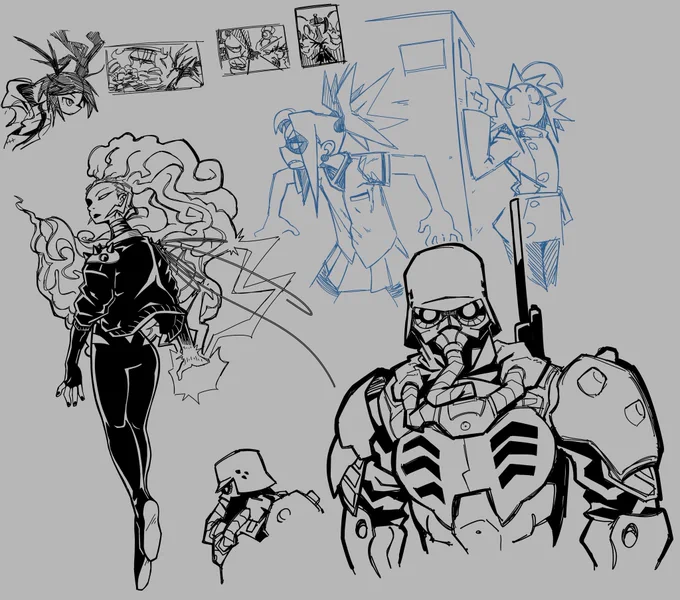Sketches from last week 