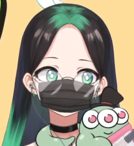 Masked Simi is cute too 