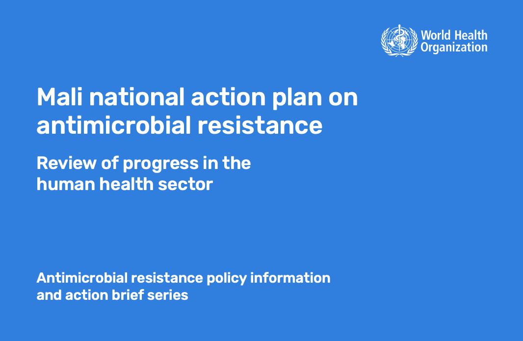 max_vanwijk's tweet photo. Happy to see that another review that I have contributed to has been published 🔖

This report, part of the #WHO series of policy brief on antimicrobial resistance (#AMR), focuses on the National Action Plan on AMR in #Mali. 

You can find the report here: https://t.co/KPtHbUgwPn https://t.co/Lw8RBvUZvi