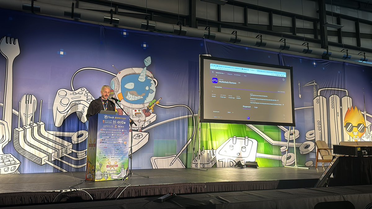 Just learned all about <a href="/graphprotocol/">The Graph</a> and subgraphs at <a href="/EthereumDenver/">ETHDenver 🏔🦬🦄</a>