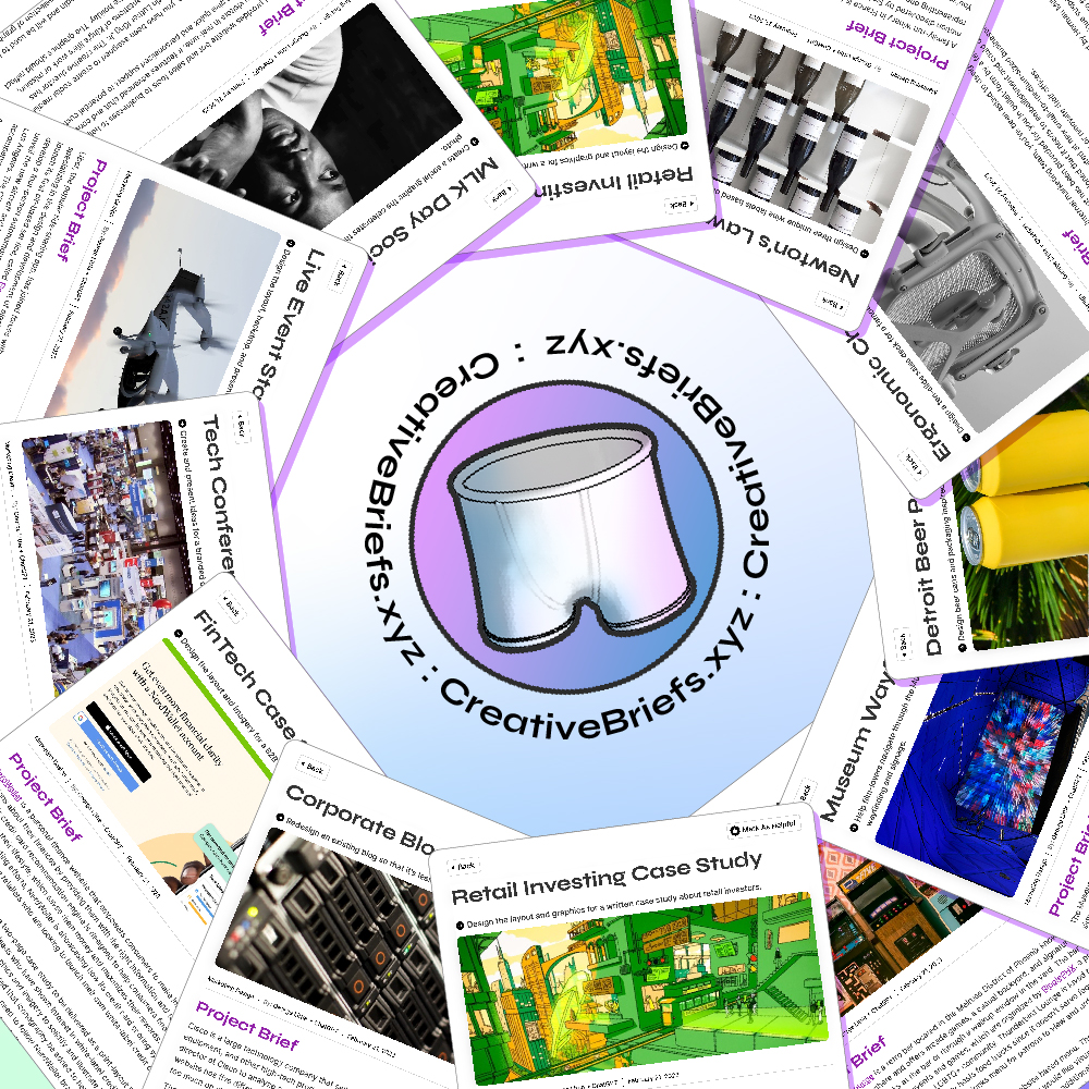 Are you a creative professional or career transitioner looking to brush up your portfolio? Look no further than CreativeBriefs.xyz! #GraphicDesigner #branding #learndesign #PortfolioDay #designinspiration