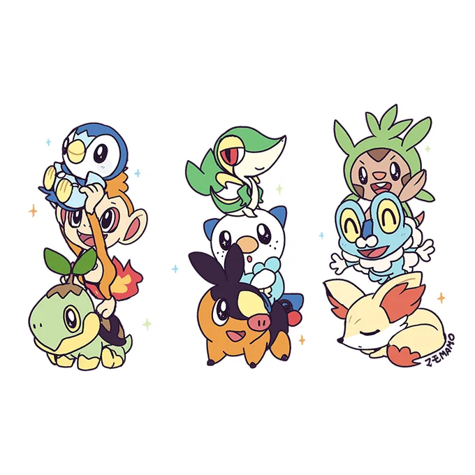 starter stacks #PokemonDay 
