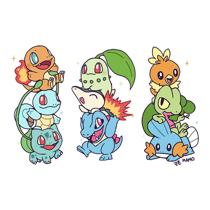 starter stacks #PokemonDay 