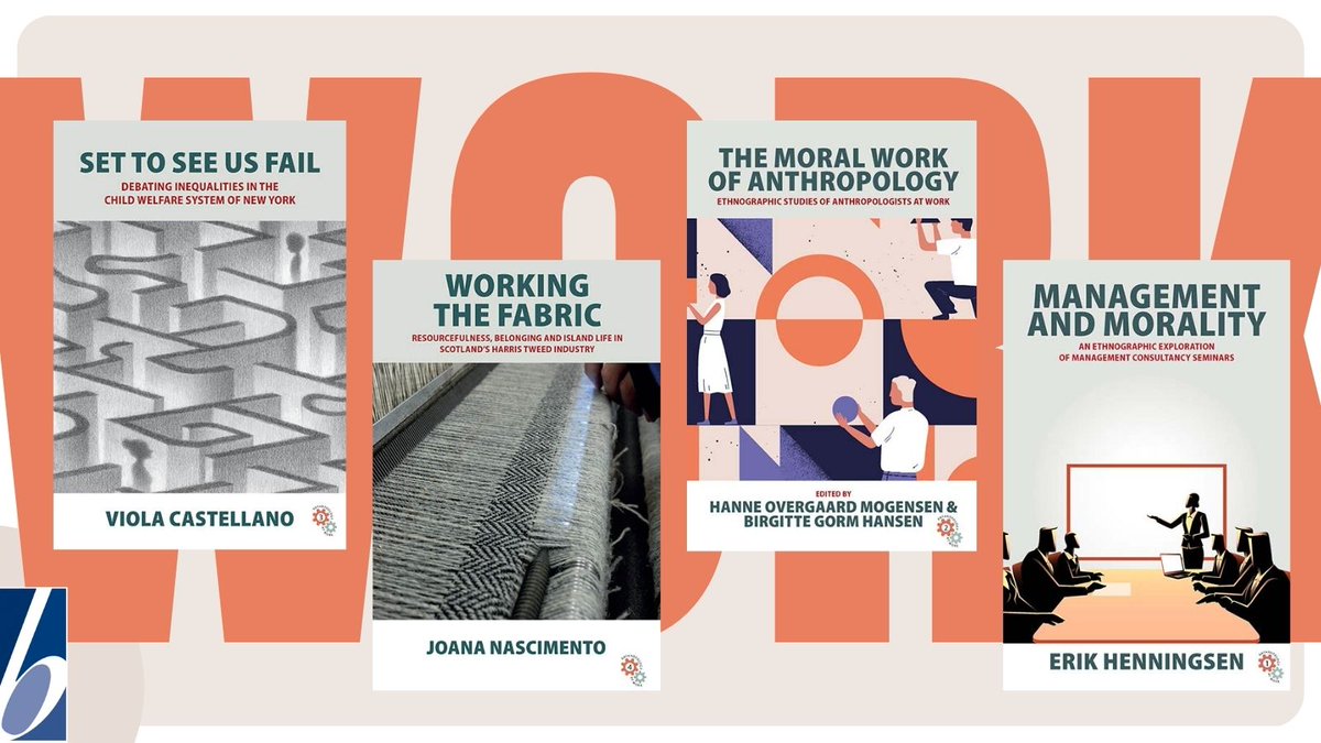 BerghahnAnthro's tweet photo. SERIES SPOTLIGHT: Anthropology at Work presents ethnography-based, anthropological analyses of work in its diverse contexts and manifestations. Two new titles coming this spring: Set to See Us Fail and Working the Fabric. Full details: https://t.co/IsYTZVj7wb https://t.co/Qkmwg78ZBe