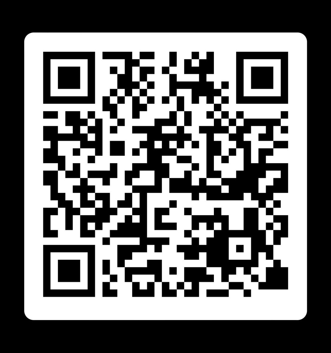 ordinalswallet's tweet photo. why does it look like there's a crypto punk right in the middle of my QR code? 👀 https://t.co/Toyl3oJNqn