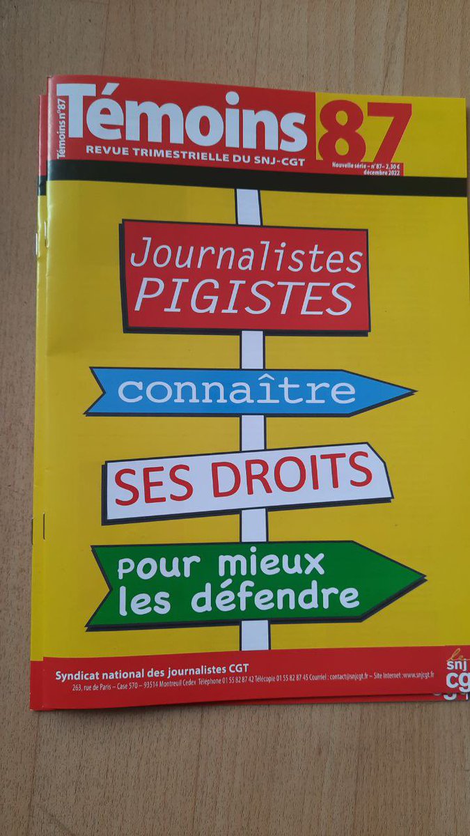 SNJ-CGT (rejoignez-nous !) tweet media