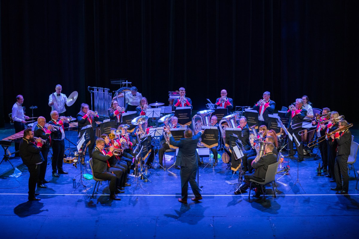 The band had a great day yesterday at the NW Regional Brass Bands Championships. We really enjoyed performing Philip Wilby's Red Priest in the Championship section. The adjudicators praised all of our fine soloists, and we were placed 7th out of a strong field of 12 bands.