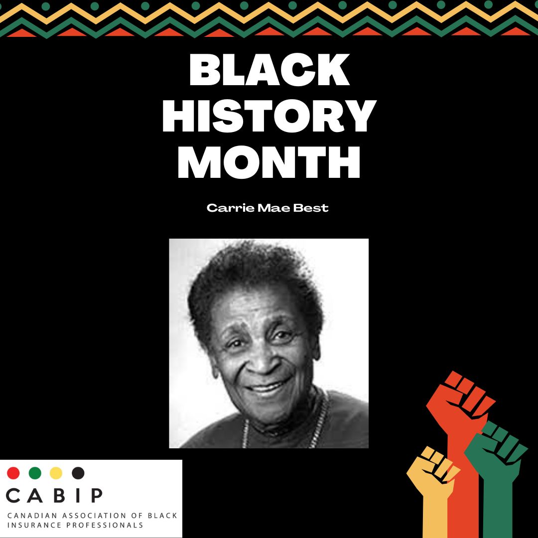_CABIP's tweet photo. We're celebrating Carrie Mae Best, a trailblazer in journalism and broadcasting. As one of the first Black female journalists in Canada, she used her platform to promote social justice. Her legacy continues to pave the way for future generations.
#BHM #CABIP #BlackExcellence https://t.co/usdJoxw7Dx