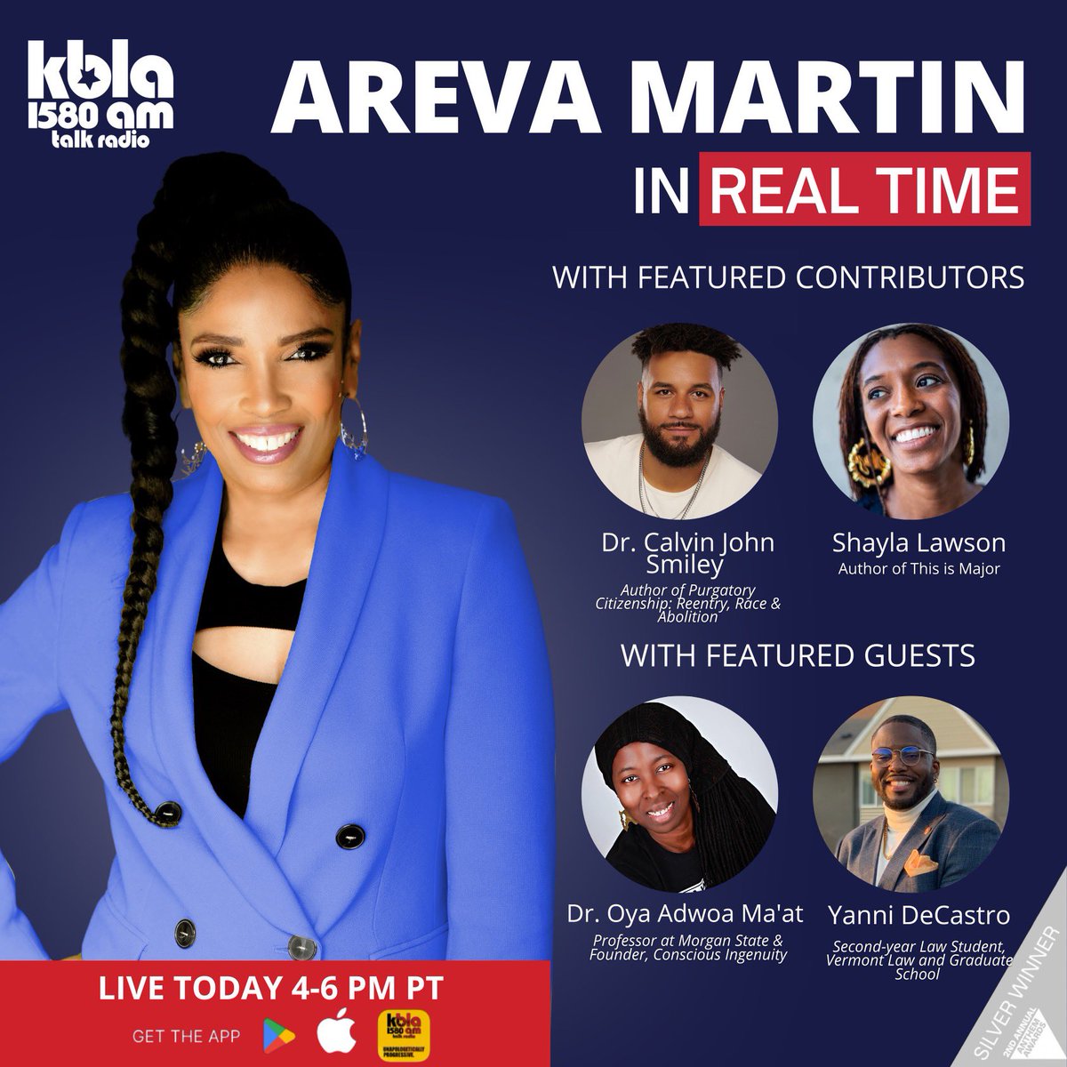 ArevaMartin's tweet image. What happens when a school wants an artist to remove it’s slave murals? Is original art protected by federal law? Or is it up to the students and the administration? Today on #AMIRT on @kbla1580 with @uptownkastro
@dr_mast #RealIssues #RealTalk