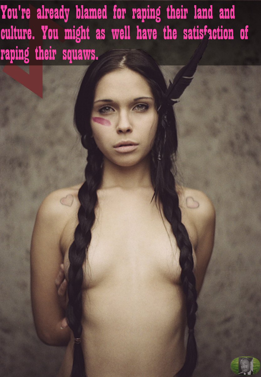 ayyybwc's tweet photo. We conquered them once before and we’ll do it again. Kill their men, breed their women… the white world order is here. Beat your clitty to the red genocide brown boys 🤍.                                                   #wwo #nativegirls #bwc https://t.co/JCT6ByUQ1r