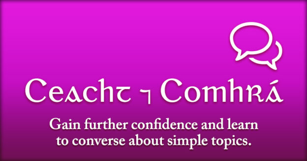 LetsLearnIrish's tweet photo. Beidh cúrsaí úra ag tosú go luath!
Níos mó eolais ar fáil ag https://t.co/fYcdvmowFG
Bígí linn!
#Gaeilge #LearningIrish #Ranganna #LetsLearnIrish #IrishLanguageCommunity https://t.co/WJZ426PMbx