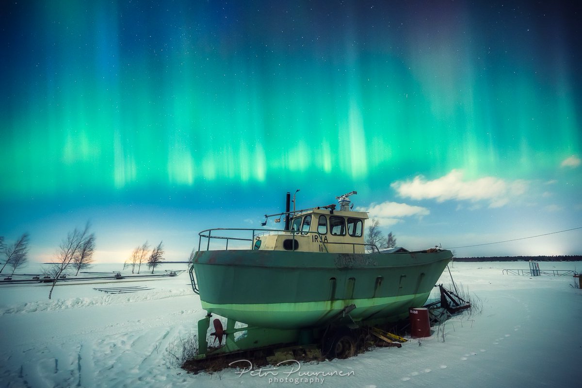 On a nightcruise!

27.2. Oulu, Finland

#auroraborealis #AuroraHunters @SonyAlpha @DiscoverFinland @CNNweather
