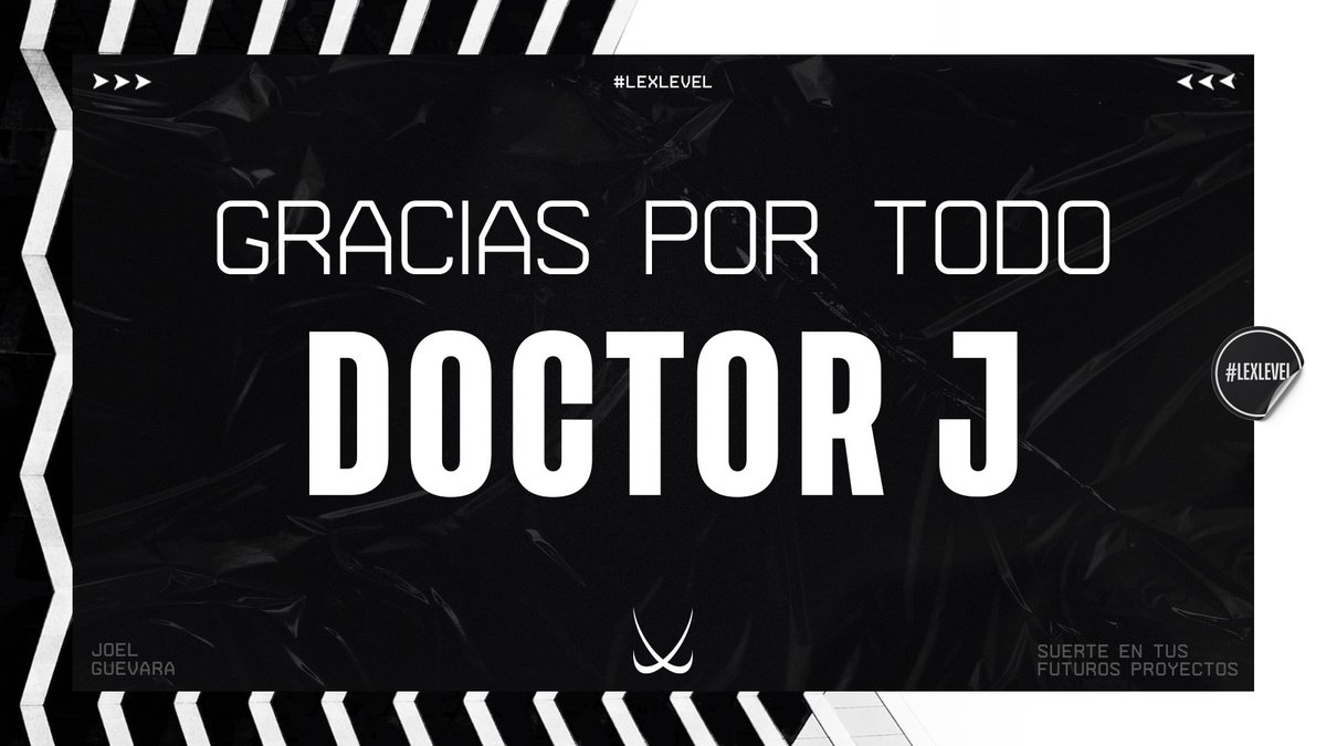 XoldiersEsports's tweet photo. Hoy despedimos a nuestro psicologo @DoctorJoel_ 🧠
Agradecemos todo su trabajo e ilusion en el proyecto. Te deseamos mucha suerte en tu futuro🤍
#LexLevel https://t.co/p2jkMvtn36