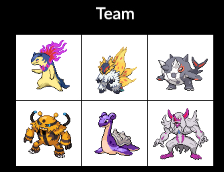 Tried out the new pokemon tier list website! First team is my SoulSilver DTQ and nr 2 is a more idealistic modern team or some shit idk I have so many pokemon I wanna have on a team that I may end up making more LOL