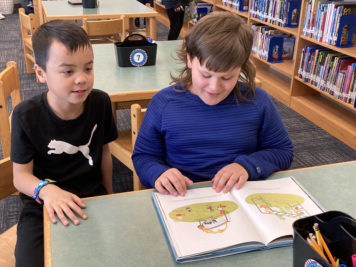 We enjoyed reading with <a href="/JRESCollins/">Mrs. Collins</a> friends today for Read Across America week! Thank you <a href="/JRES_Library/">JRES Library</a> for having us!!