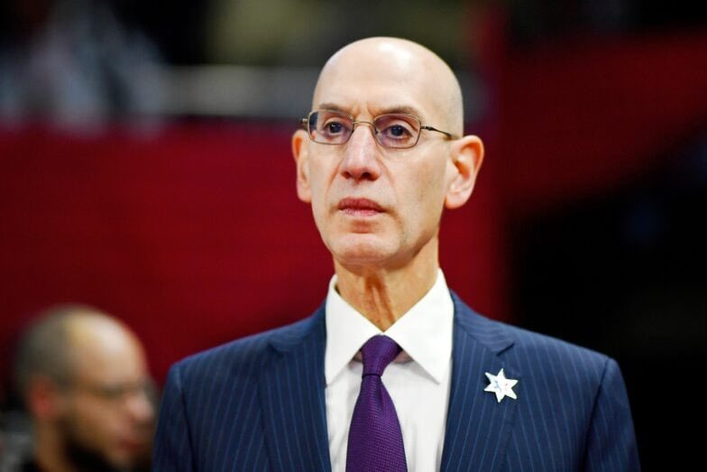 TheDunkCentral's tweet photo. The NBA could reportedly implement a target score for overtime games, per @EricPincus 

“That would prevent overlong broadcasts and overloading player minutes, like Los Angeles Clippers forward Kawhi Leonard's playing 46 minutes in a double-overtime loss to the Sacramento Kings on Friday.”