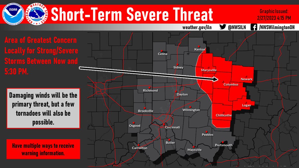 NWS Wilmington OH tweet media