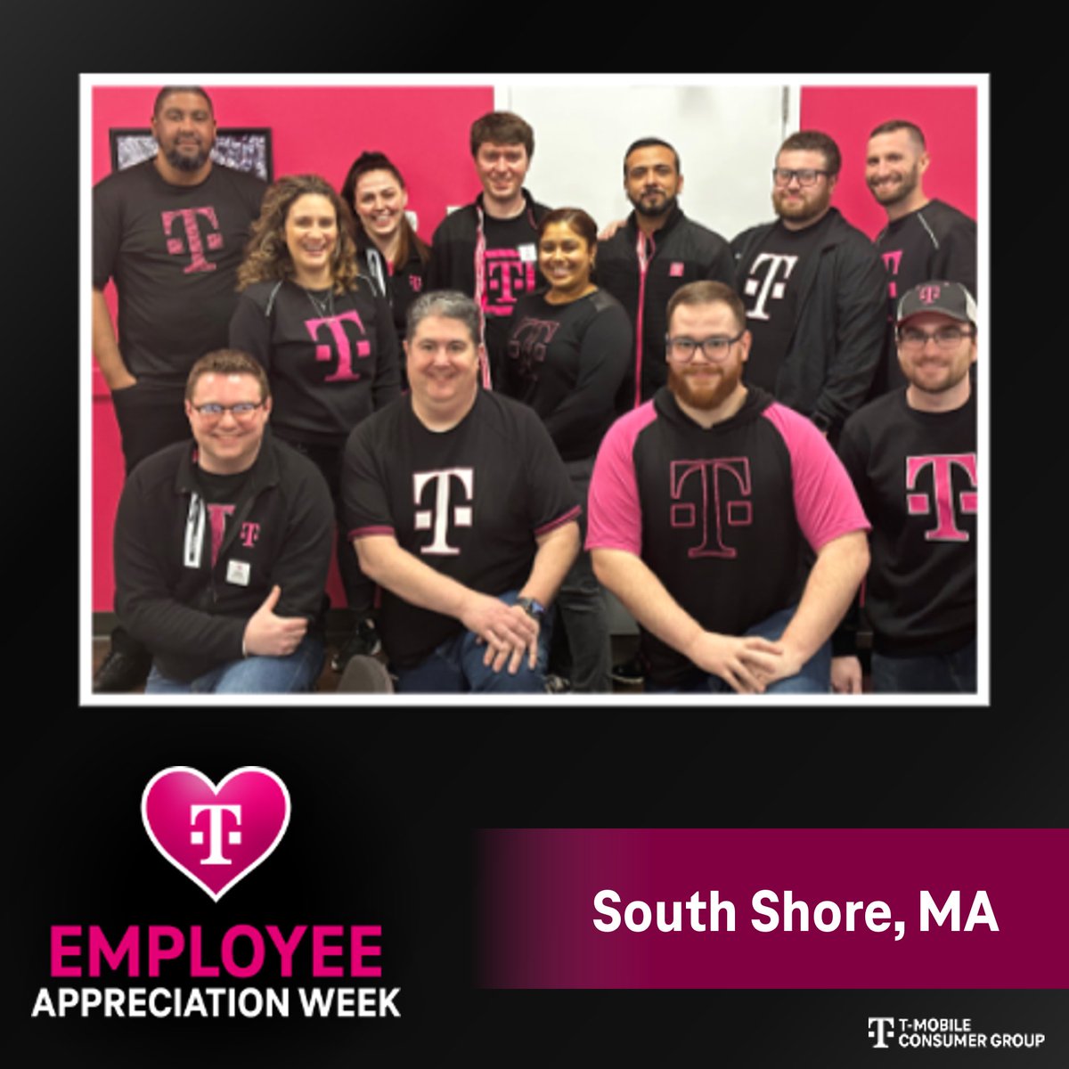 Awais saeed (@awais1saeed) on Twitter photo To kick-off Employee Appreciation Week I am excited to congratulate the New Development Class. These 9 Magenta Rockstars from South Shore, MA are stepping up their development under @jr_bacon_chi and <a href="/AdriLiz13/">Adriana Algarin-Carney</a> Leadership. Thank you everyone #ALLIN! <a href="/ScotOrlowski/">Scot Orlowski</a> <a href="/tglover187/">Terrance Glover</a> To kick-off Employee Appreciation Week I am excited to congratulate the New Development Class. These 9 Magenta Rockstars from South Shore, MA are stepping up their development under @jr_bacon_chi and <a href="/AdriLiz13/">Adriana Algarin-Carney</a> Leadership. Thank you everyone #ALLIN! <a href="/ScotOrlowski/">Scot Orlowski</a> <a href="/tglover187/">Terrance Glover</a>
