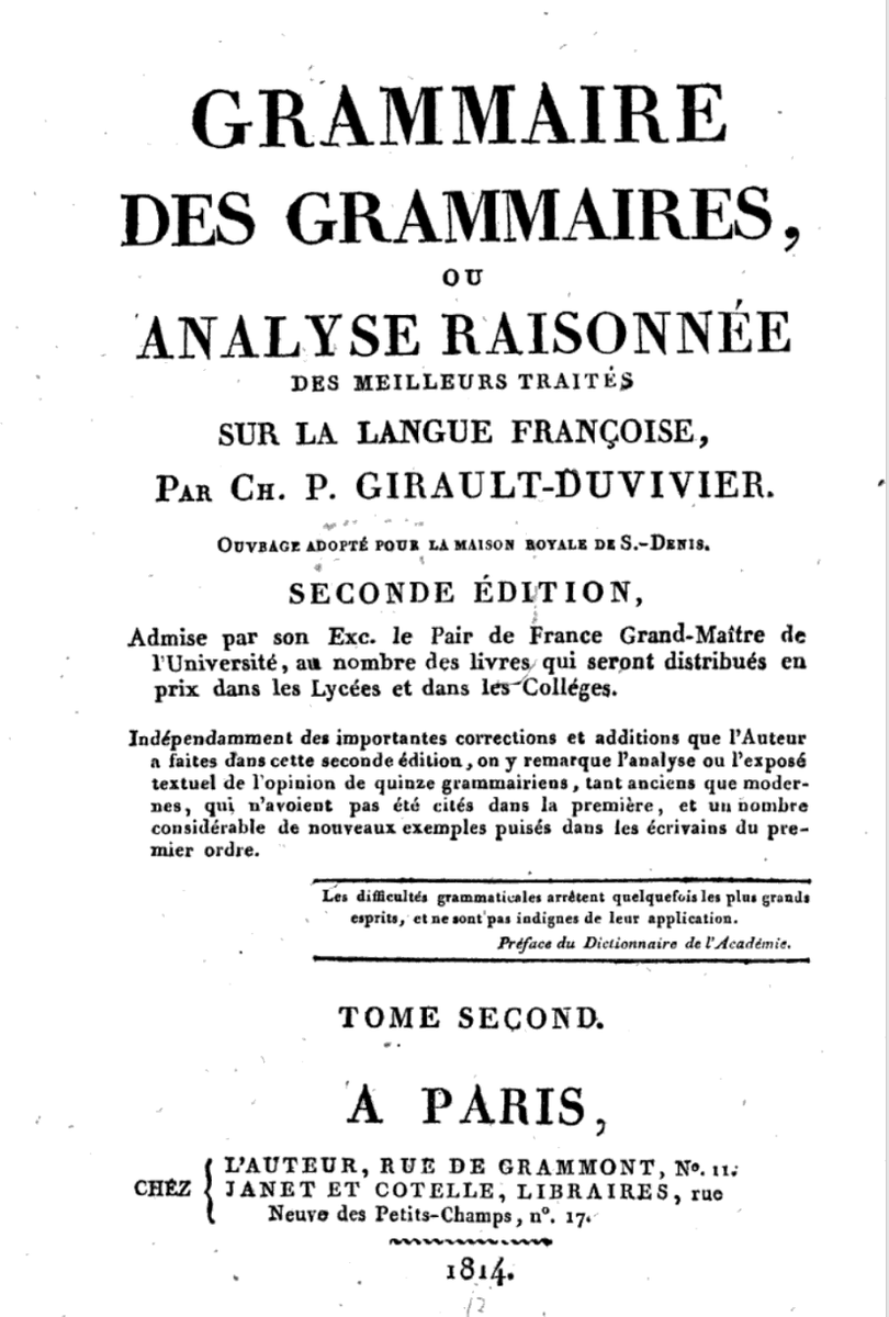 Chambaron13's tweet photo. @_Ortograf Une position contestée depuis trois siècles !
Seuls ceux qui prononcent correctement 'sens' sont habilités à reprendre les autres, ce qui laisse un bon répit aux prétendus fautifs… https://t.co/jNAN829gyG