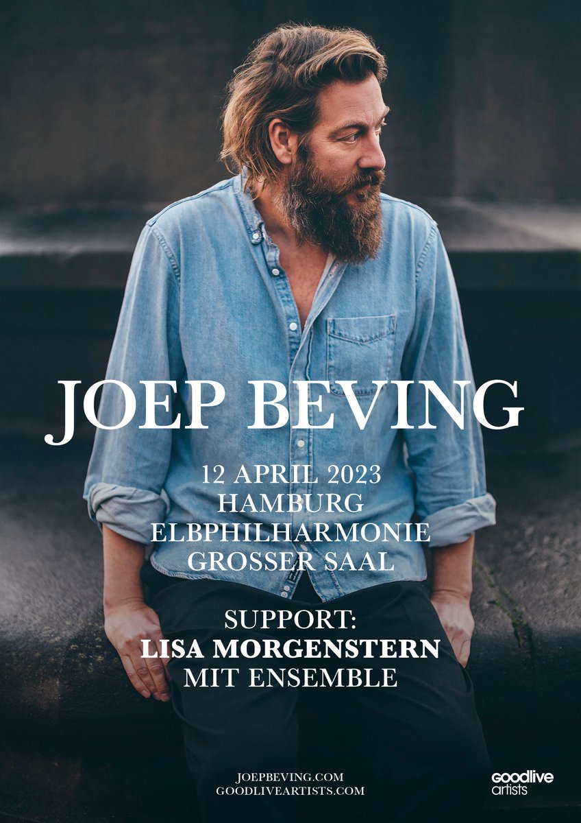 Lisa Morgenstern (@li_morgenstern) on Twitter photo I have the honor to be opening for the great <a href="/joepbeving/">Joep Beving</a> at his <a href="/elbphilharmonie/">Elbphilharmonie</a> show on April 12.
I'll be presenting new compositions arranged as chamber music versions especially for this evening -performed acoustically with ensemble, reflecting more on my classical roots. I have the honor to be opening for the great <a href="/joepbeving/">Joep Beving</a> at his <a href="/elbphilharmonie/">Elbphilharmonie</a> show on April 12.
I'll be presenting new compositions arranged as chamber music versions especially for this evening -performed acoustically with ensemble, reflecting more on my classical roots.