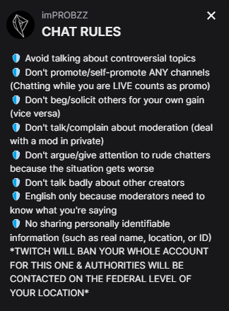 banned from improbzz on Twitter: "He might as well make it an official