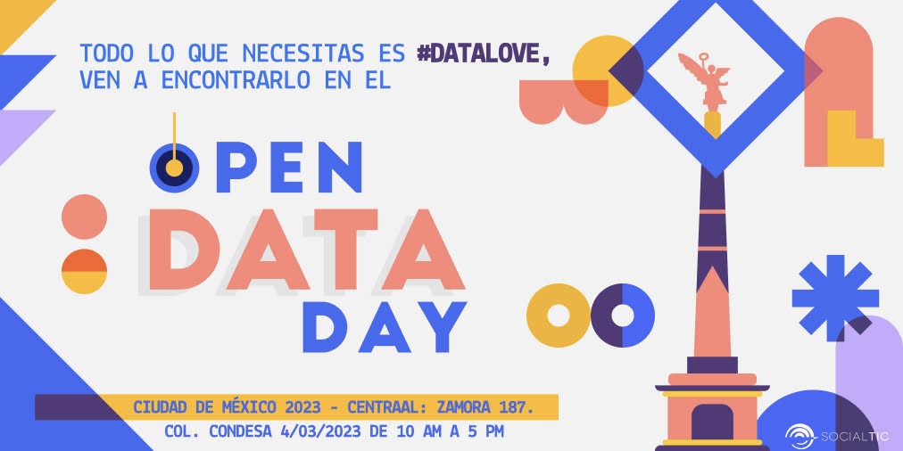 socialtic's tweet photo. ¿Analizas #DatosAbiertos en #México🇲🇽?
Acompáñanos a esta charla dentro del marco del #OpenDataDay23 para conocer cómo vamos en cuanto apertura y uso de datos en el país. 📊🔥
📅4/3/23
🕐1:00 - 2:00 pm
📍@Centraal, CDMX
📋Registro: https://t.co/dtBWU2oxca https://t.co/NSqM1qZeJN