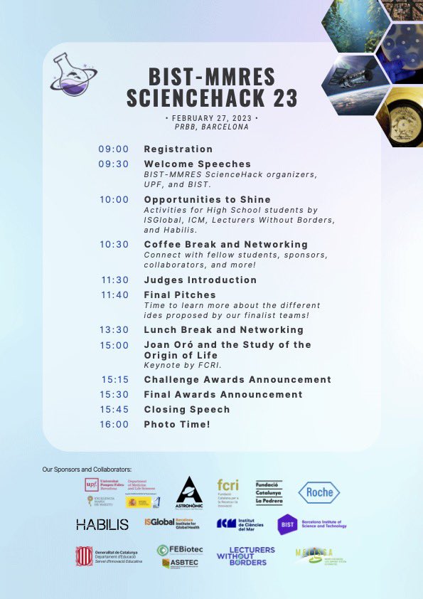 colemontse's tweet image. El equipo de 4ESO formado por Alba, María, Lucía y Daniela, ganador en la BIST-MMRES ScienceHack, desafío que busca hacer frente a problemas científicos reales con herramientas #CreativeProblemSolving
#Congratulations equipo!!