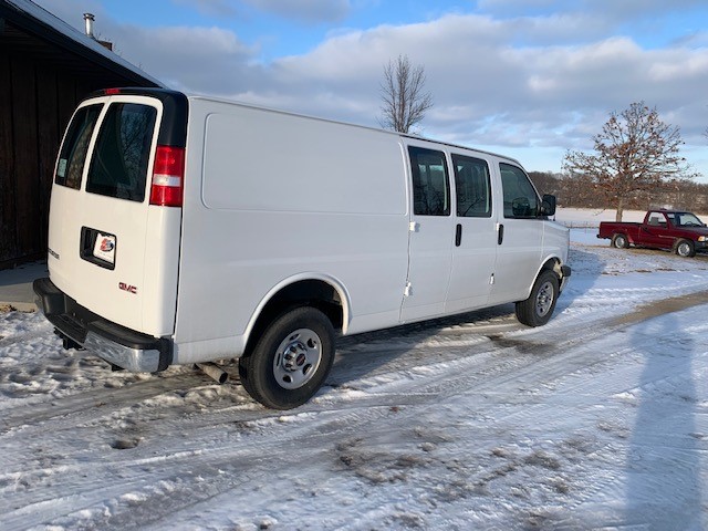 HVACiowa's tweet photo. NEW 2023 GMC Savana 3500 cargo van with Ext Wheelbase, full of options, transferrable warranty only 61 miles odometer! $49,200 View it on eBay or visit us in Des Moines. VIN#1GTZ7HFP0P1105003 
📞515-988-7878
https://t.co/CCXZGlufjt https://t.co/VwsfpuPWHk