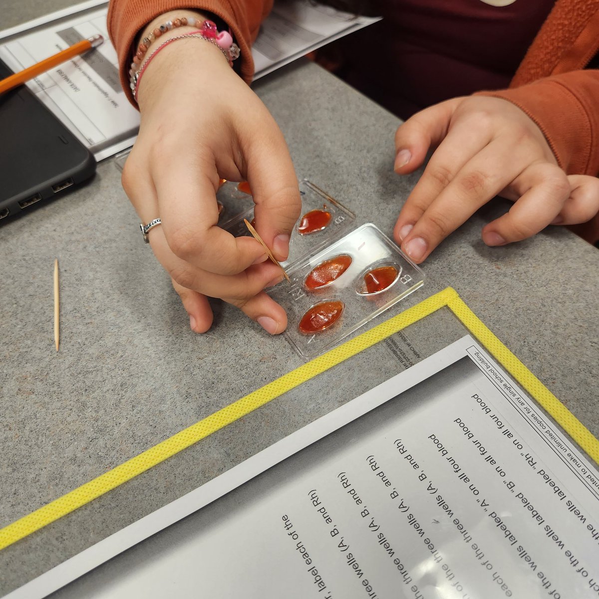 cruzmissy8's tweet image. Wrapping up the lymphatic system with a simulated blood typing lab. Do you know your blood type??
@CanalesC_CTE 
@PISDCareerTech 
#PISDCTE
#PISDCTEMONTH2023
#PISDCTEAllstars
#CMA