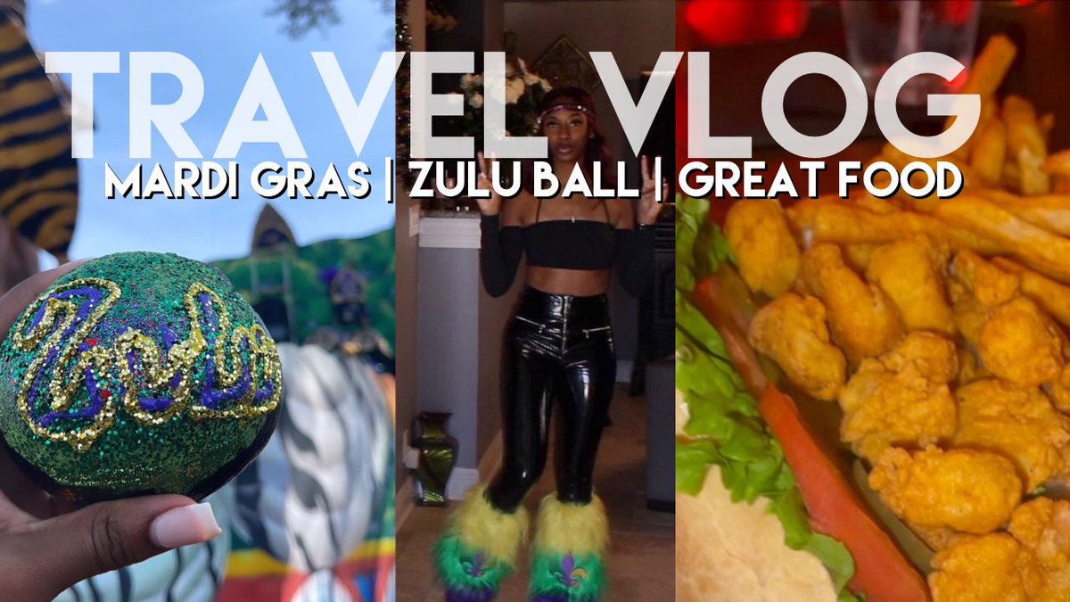 Liesa_Elizabeth's tweet photo. Travel Vlog | Mardi Gras | New Orleans La | Zulu Ball | Parades | We Had A Ball | Liesa Elizabeth
https://t.co/T7bpFZFz48 https://t.co/JzW0OBbnUR