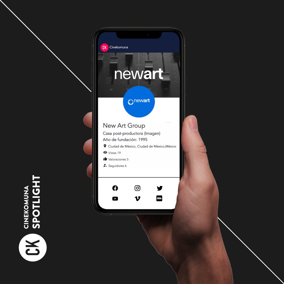 Con más de 25 años de experiencia, New Art ha logrado consolidarse como una de las principales empresas de postproducción en nuestro país. Para esta entrada del blog, CK tuvo el enorme gusto de platicar con Andrea Bilbatúa Ferrer, CEO de New Art Group. 

blog.cinekomuna.com/new-art-nueva-…