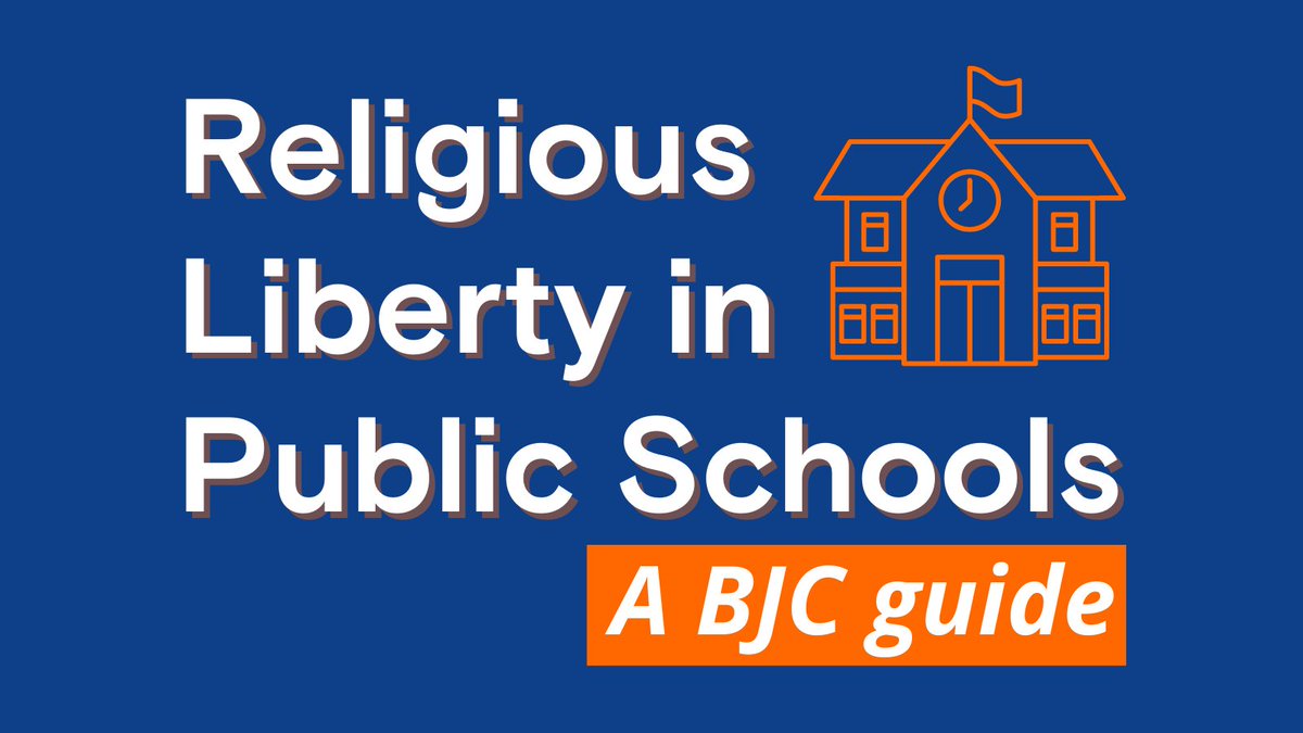 #PublicSchoolsWeek 2023 starts today. Follow along with us this week as BJC staff members share about the religious liberty rights guaranteed to students.

Check out one of our most popular resources giving an overview of student rights: bjconline.org/wp-content/upl…