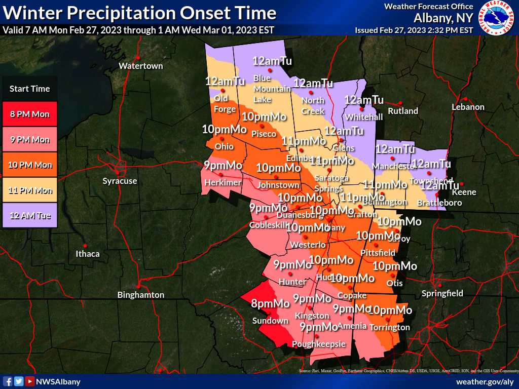 NWS Albany tweet media