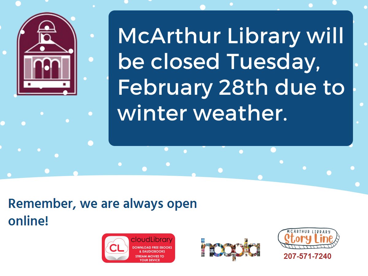 McArthur Library (@mcarthurlibrary) on Twitter photo 